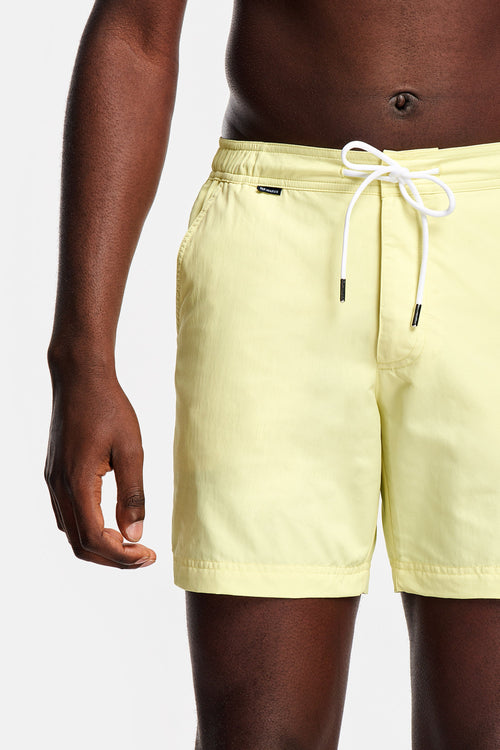 light yellow men's swim shorts | MR MARVIS