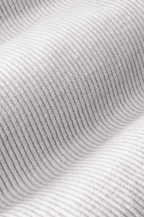 light grey ribbed corduroy fabric men's trousers | MR MARVIS