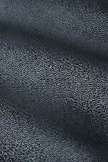 dark grey men's linen shorts with a zip pocket | MR MARVIS