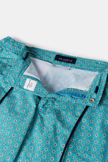 unique print men's swim shorts | MR MARVIS