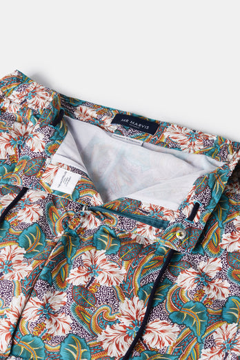 floral print men's swim shorts | MR MARVIS
