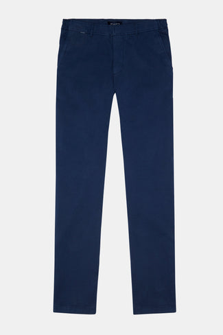 dark blue heavy stretch cotton men's trousers | MR MARVIS