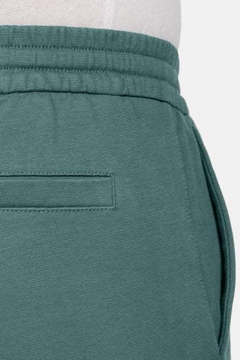 mid green soft and stretchy men's shorts | MR MARVIS