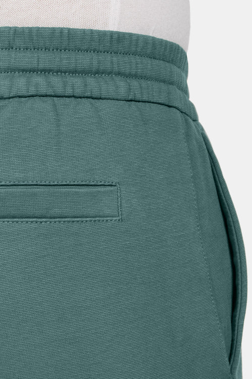 mid green soft and stretchy men's shorts | MR MARVIS