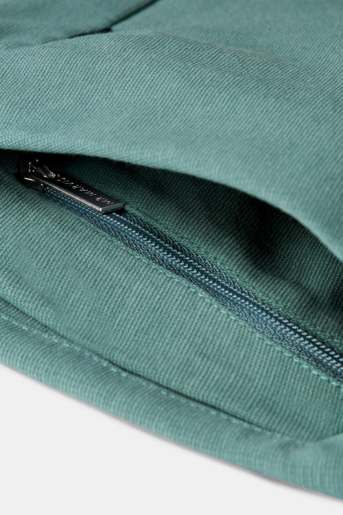 mid green soft and stretchy men's shorts | MR MARVIS