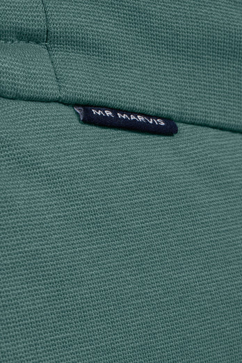 mid green soft and stretchy men's shorts | MR MARVIS