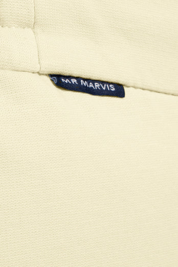 light yellow soft and stretchy men's shorts | MR MARVIS