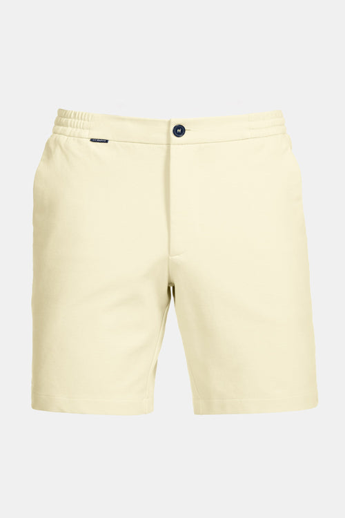 light yellow soft and stretchy men's shorts | MR MARVIS