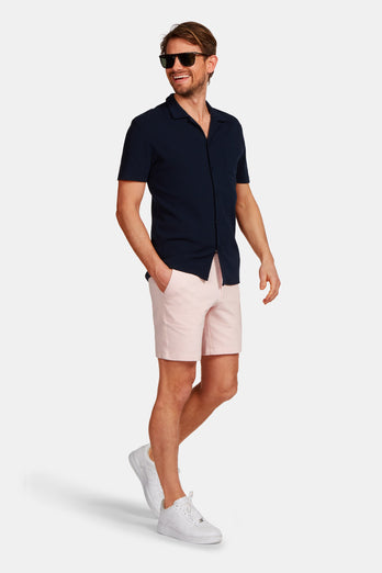 light pink soft and stretchy men's shorts | MR MARVIS