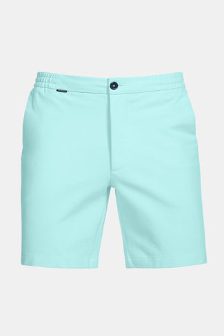 mint green soft and stretchy men's shorts | MR MARVIS