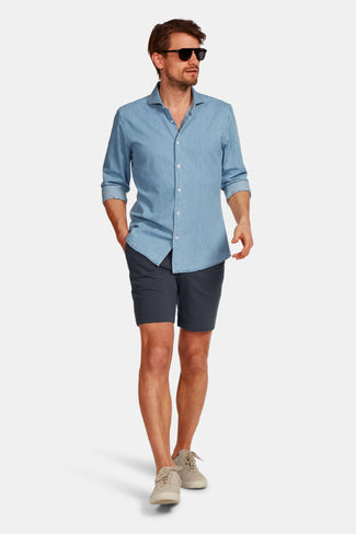 dark grey soft and stretchy men's shorts | MR MARVIS