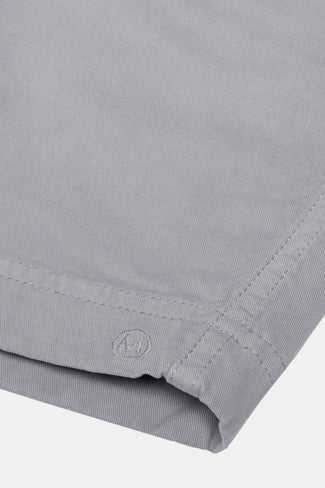 grey stretch cotton men's shorts with a zip pocket | MR MARVIS
