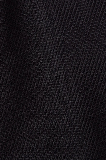 black organic cotton men's shorts with a zip pocket | MR MARVIS