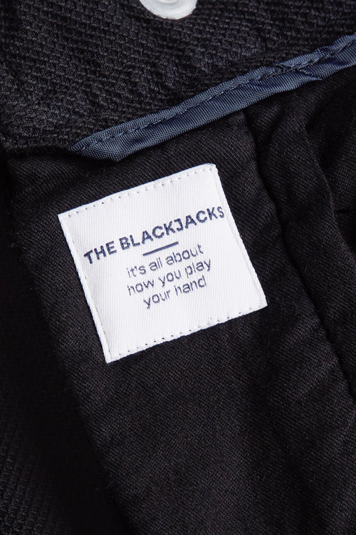 black organic cotton men's shorts with a zip pocket | MR MARVIS