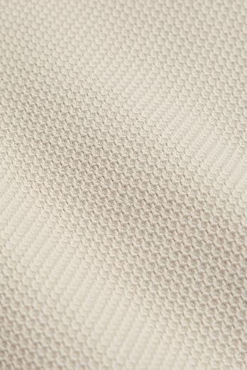 beige organic cotton men's shorts with a zip pocket | MR MARVIS