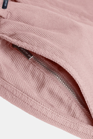 old lavender organic cotton men's shorts with a zip pocket | MR MARVIS