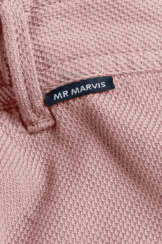 old lavender organic cotton men's shorts with a zip pocket | MR MARVIS