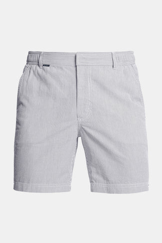 dark grey and white striped lightweight men's shorts | MR MARVIS