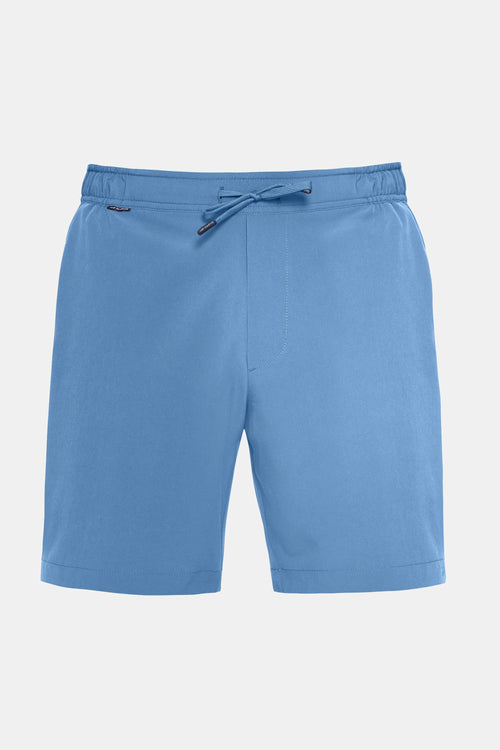 mid blue men's sports shorts | MR MARVIS