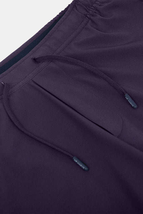 dark purple men's sports shorts | MR MARVIS