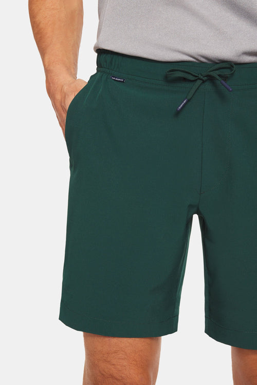 classic green men's sports shorts | MR MARVIS
