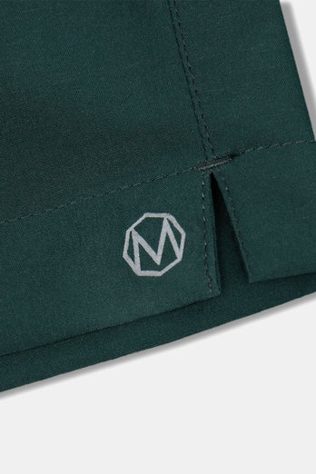classic green men's sports shorts | MR MARVIS