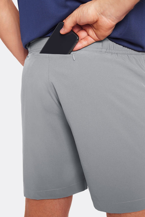 grey men's sports shorts | MR MARVIS