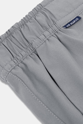 grey men's sports shorts | MR MARVIS