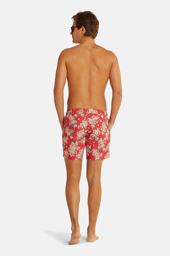 floral print men's swim shorts | MR MARVIS