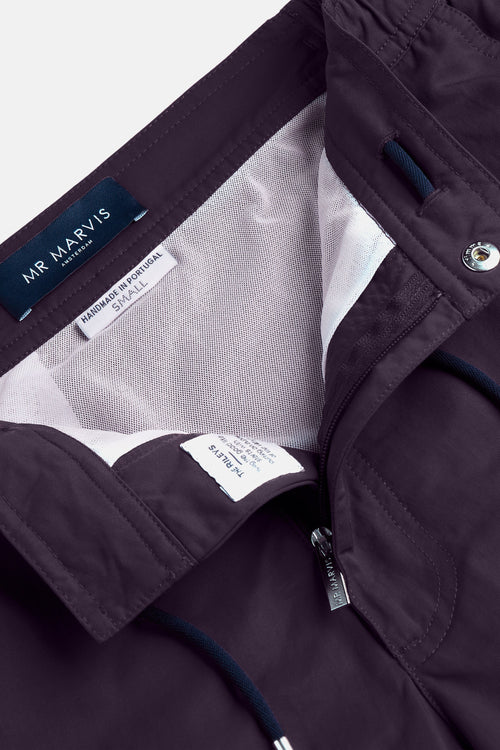 dark purple men's swim shorts | MR MARVIS