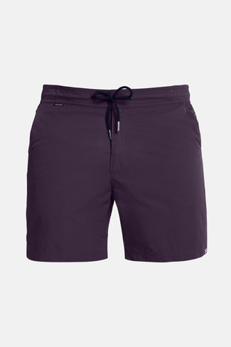 dark purple men's swim shorts | MR MARVIS