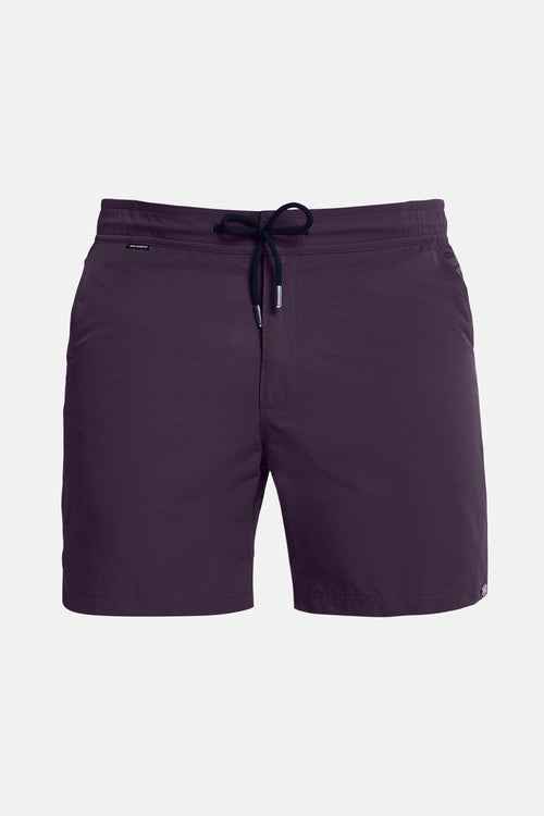 dark purple men's swim shorts | MR MARVIS