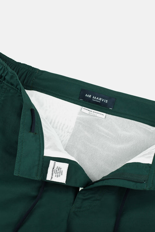classic green men's swim shorts | MR MARVIS
