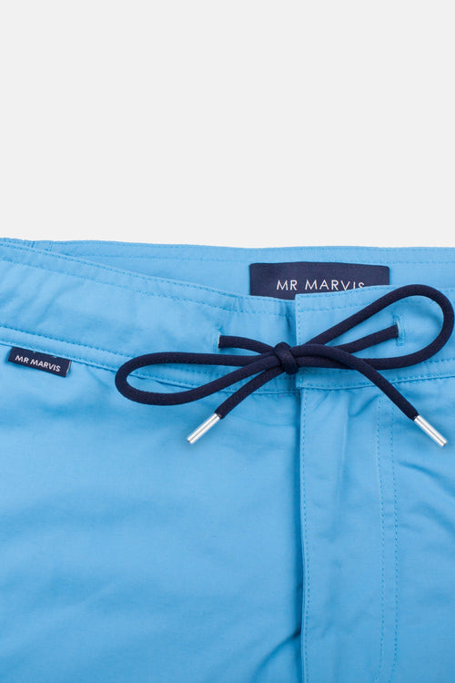 bright blue men's swim shorts | MR MARVIS