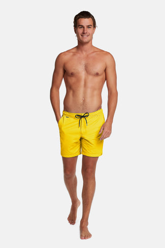 yellow men's swim shorts | MR MARVIS