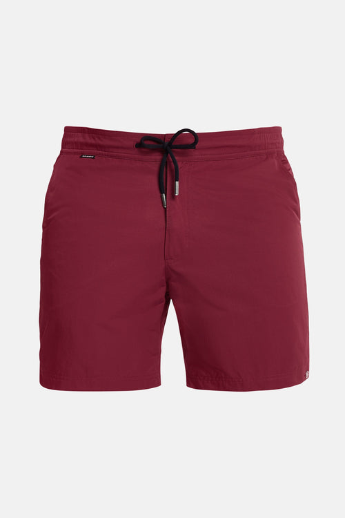 burgundy men's swim shorts | MR MARVIS