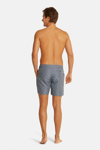 unique print men's swim shorts | MR MARVIS