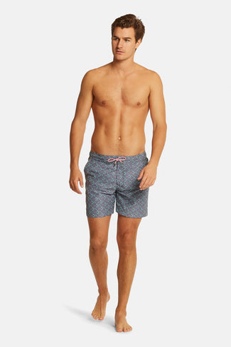 unique print men's swim shorts | MR MARVIS