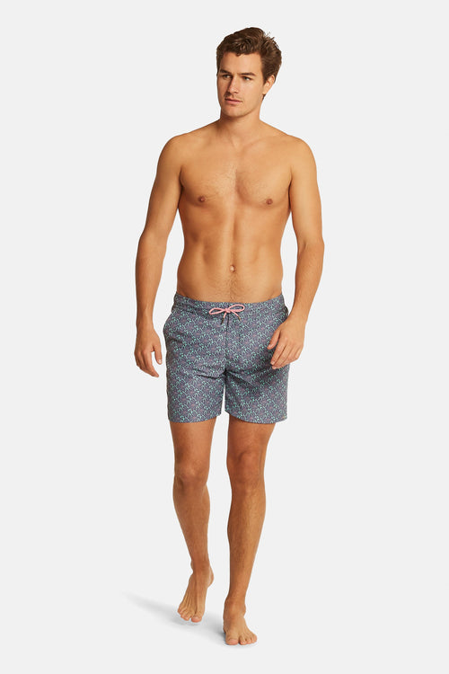 unique print men's swim shorts | MR MARVIS