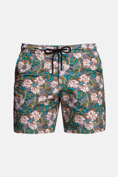 floral print men's swim shorts | MR MARVIS