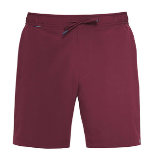 burgundy men's sports shorts | MR MARVIS